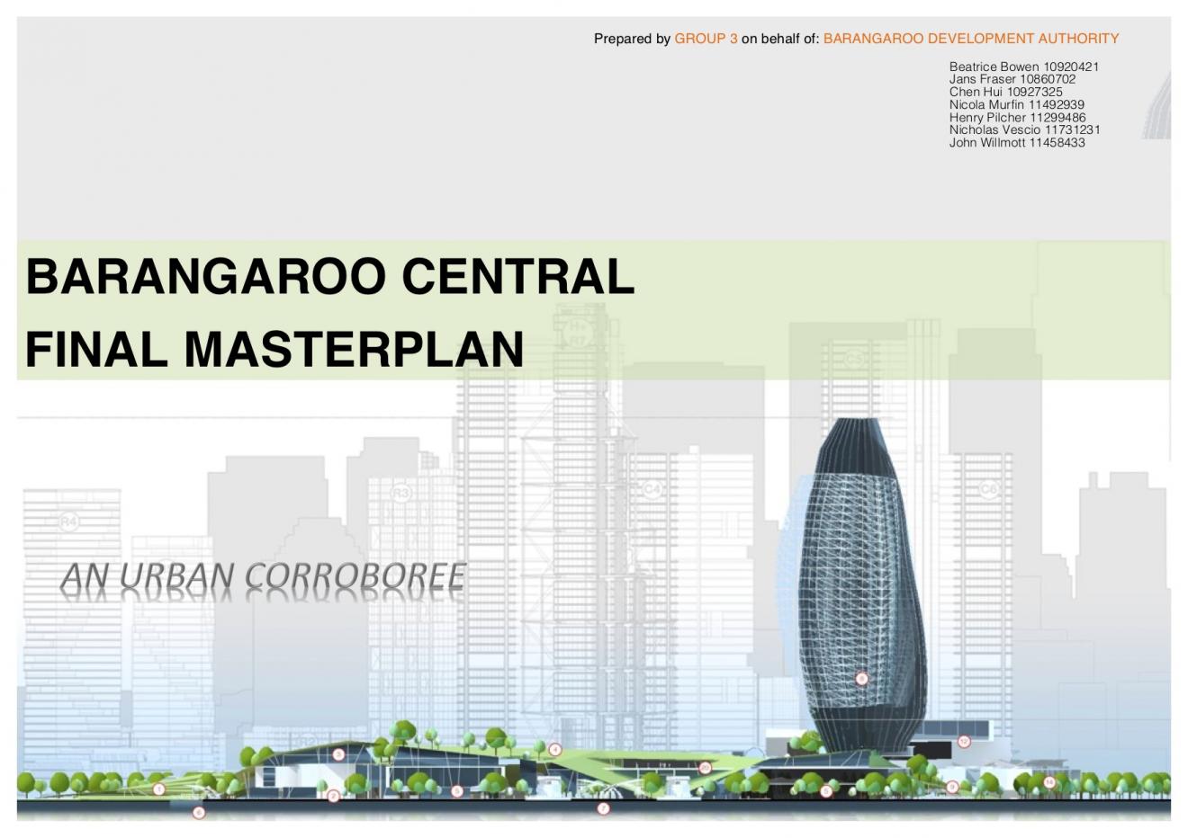 DAB Student Project: Masterplanning for the Sydney Region, by Gabriela Quintana Vigiola