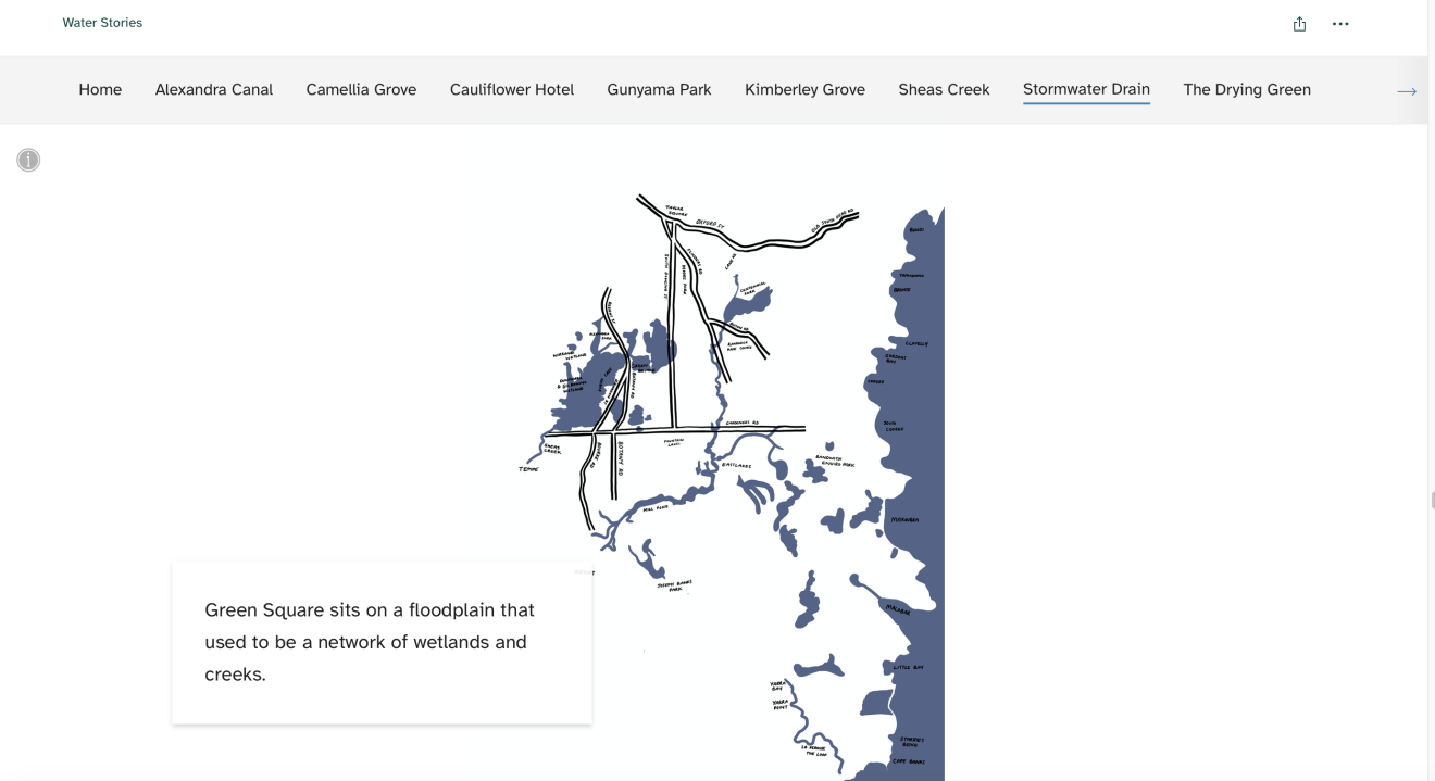 Flood plain map