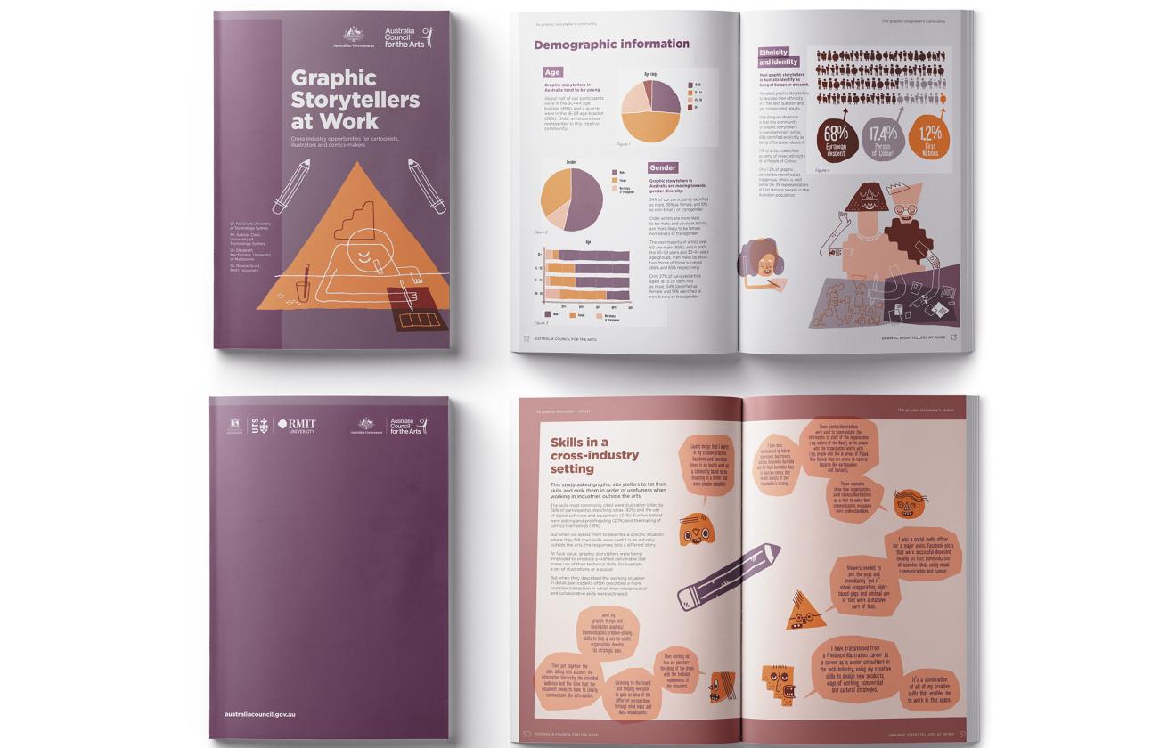 graphic storytellers at work report