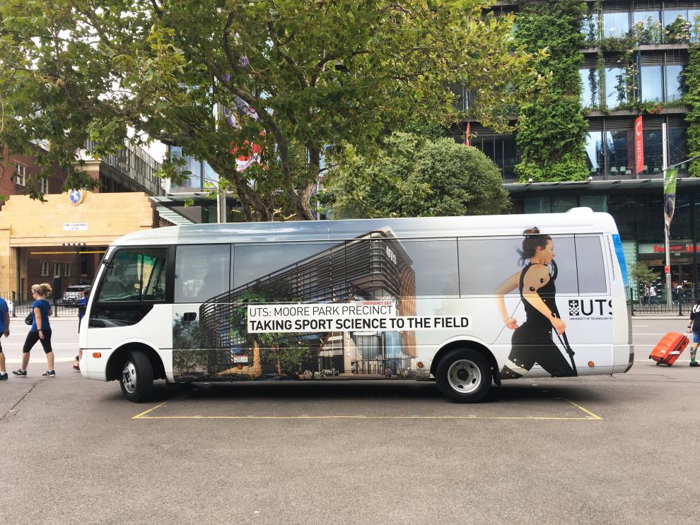 Moore Park shuttle bus