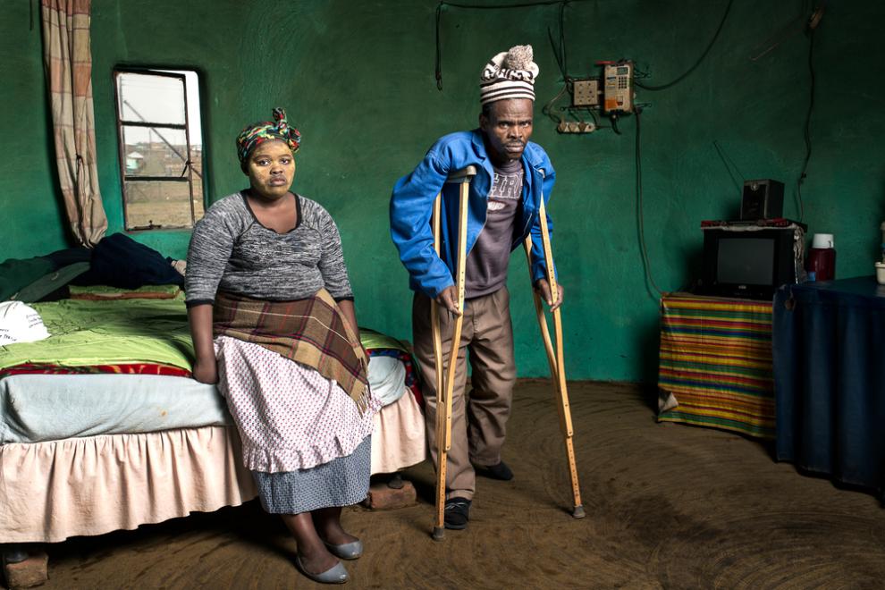 Photo: Patrick Sitwayi and Asive Bingwa, 2015. Copyright: Thom Pierce