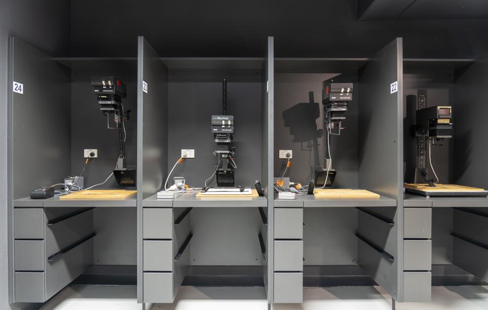 Photomedia studio, darkroom