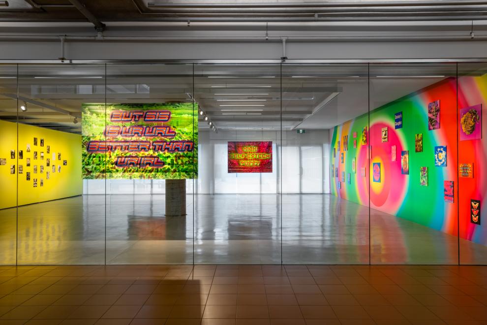 An art gallery