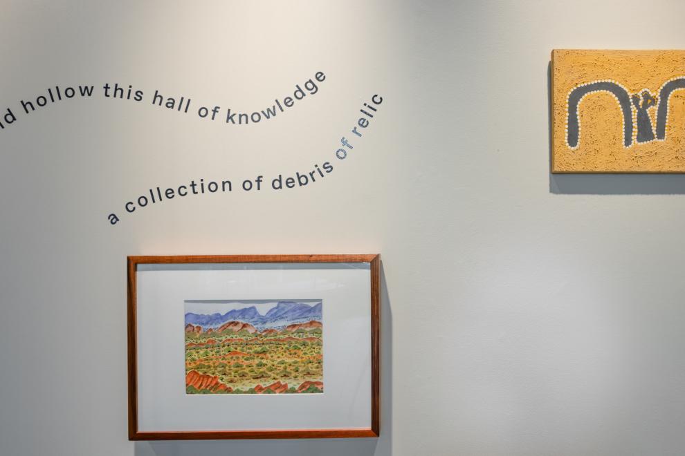 Installation view of UTS Gallery