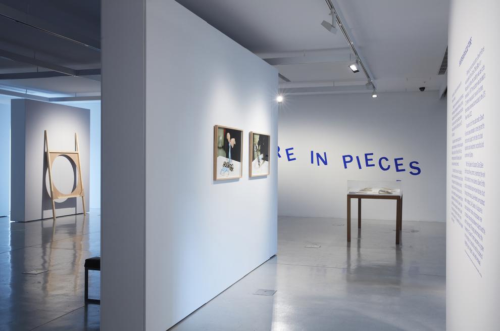 An installation view of UTS Gallery