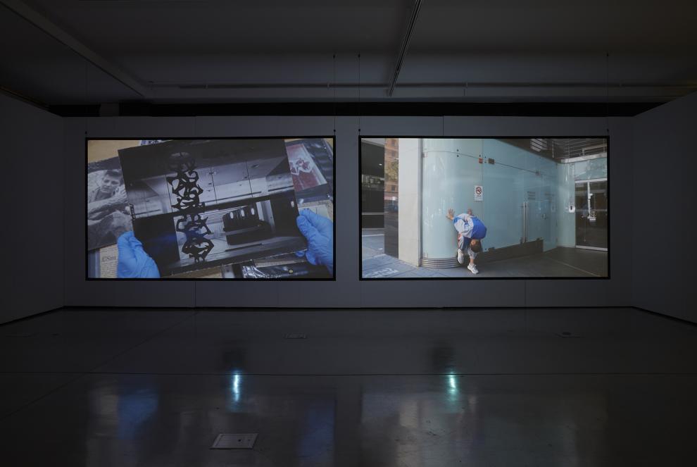 An installation view of UTS Gallery