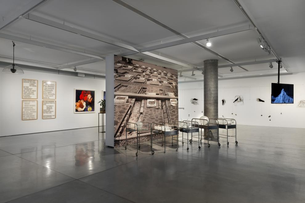 Installation of exhibition