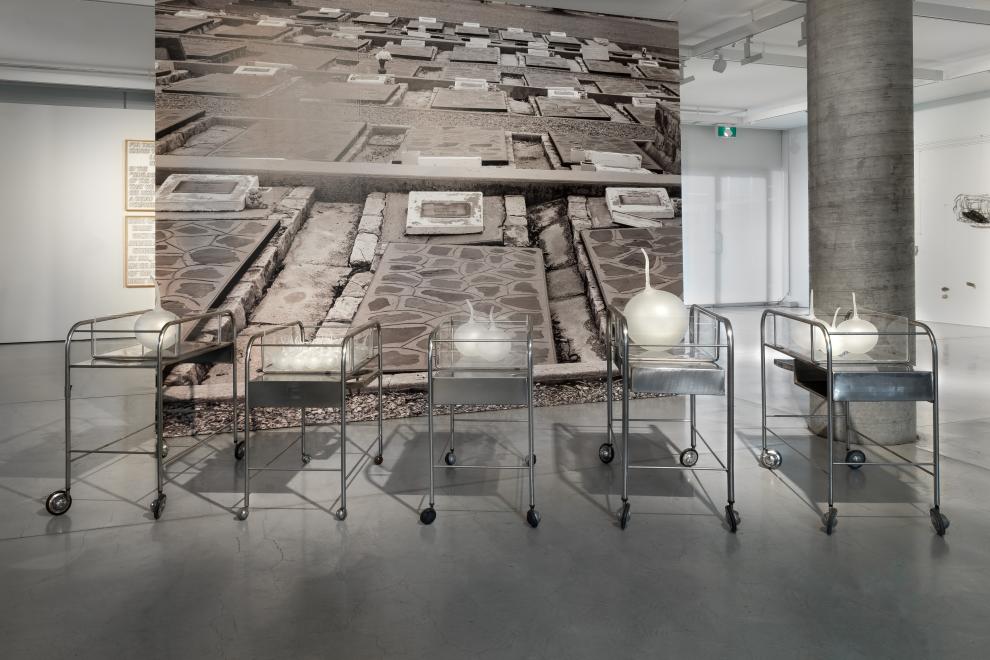 Installation of exhibition