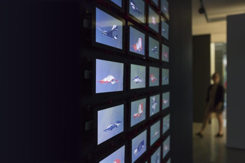 Baden Pailthorpe, Clanger, installation view, UTS Gallery, 2018. Photo: Jessica Maurer. 