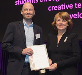 Dr Andrew Johnston and Professor Shirley Alexander Dr Andrew Johnston and Professor Shirley Alexander