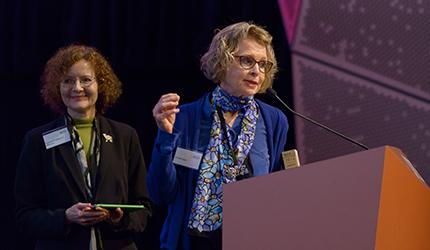 Dr Kathy Egea and Associate Professor Jo McKenzie Dr Kathy Egea and Associate Professor Jo McKenzie