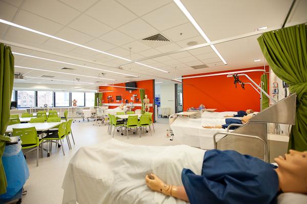 Health simulation lab