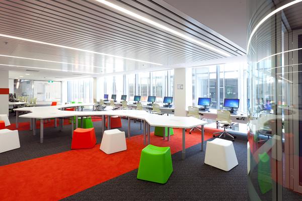 Health student study spaces