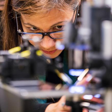 UTS Professor Francesca Iacopi at work