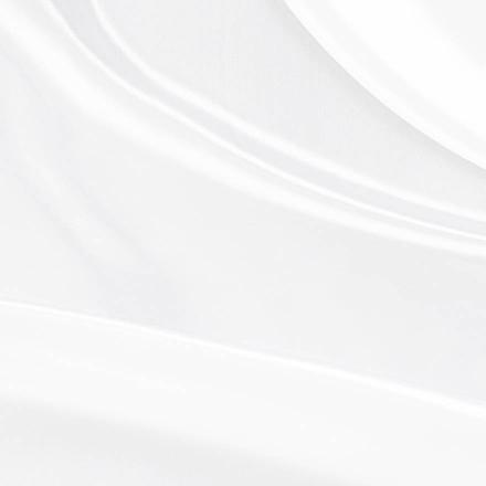 Abstract image of white wavy lines