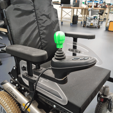 Wheelchair toggle.