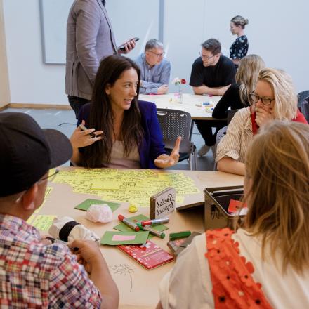 Participants from the Master of Creative Intelligence and Strategic innovation program