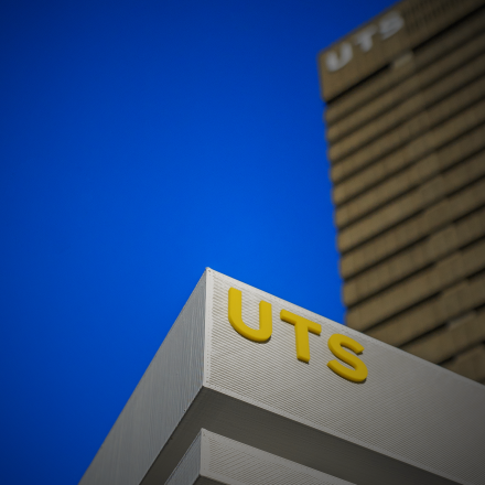 3D printed UTS tower in focus with actual UTS tower in background