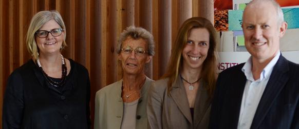Sam Mostyn, Vicki Sara, Juliet Willetts and Marc Purcell