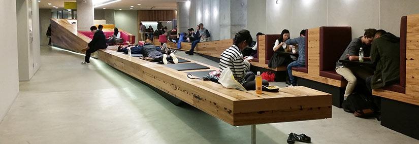 Building 11, student space