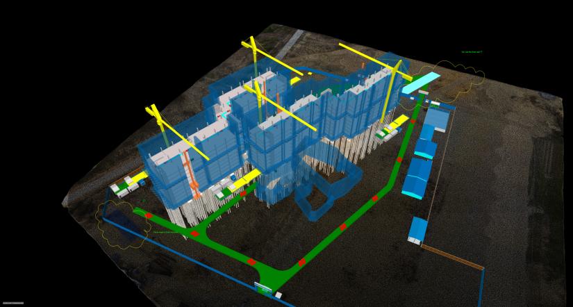 5D BIM construction visualisation