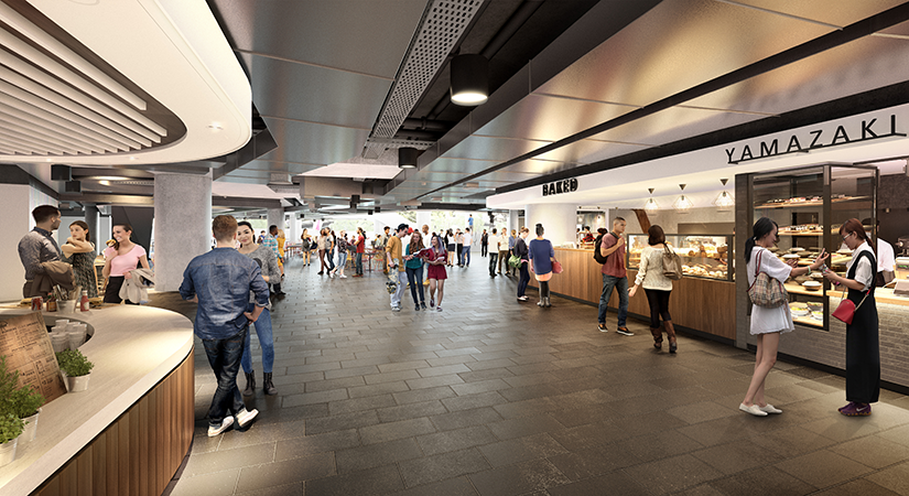 UTS Central food court view 1