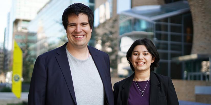 Tekuma: L-R: Michael Griffin and Annette McClelland. Photo by Rosary Coloma.