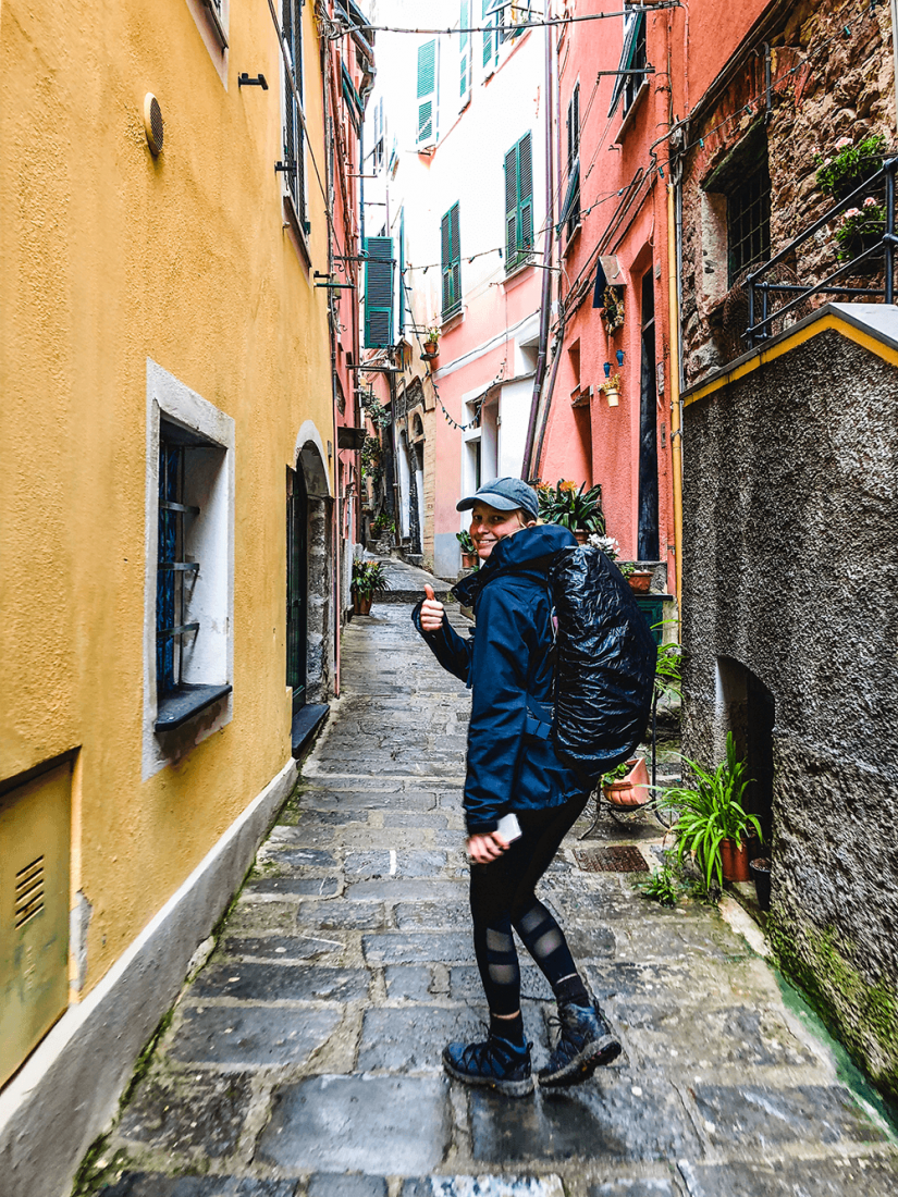 FASS Switzerland ICS study tour hiking in the streets