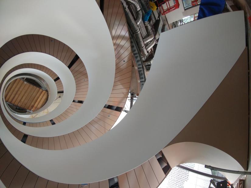 UTS Central double helix stair