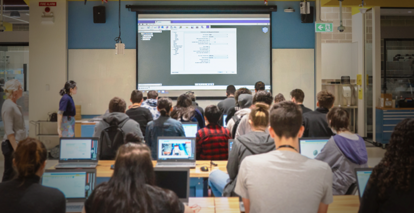 CAD / 3d modelling workshop for students at UTS ProtoSpace