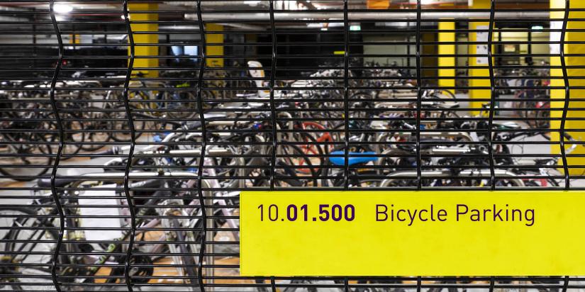 Secure bike parking at UTS