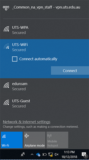 win 10 connect wifi