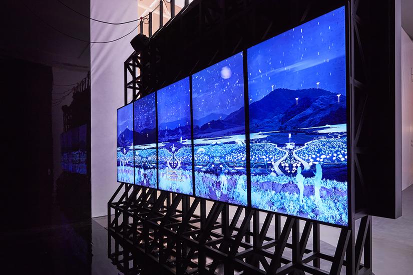 video screen installation