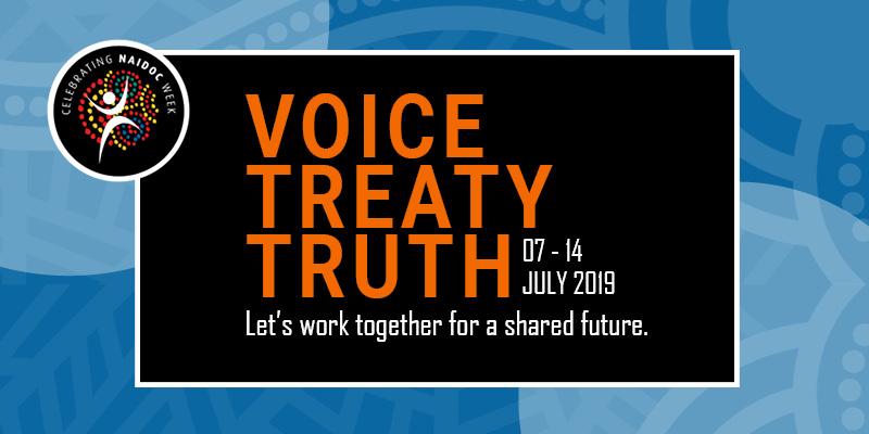 NAIDOC 2019 logo and theme
