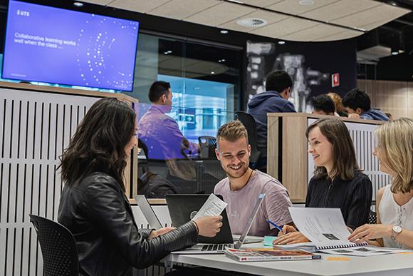 Spaces for on-campus learning | University of Technology Sydney
