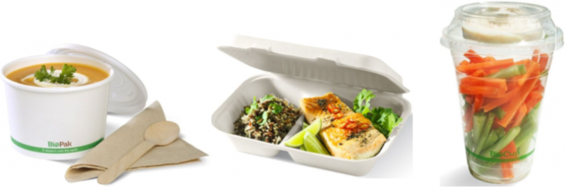 examples of compostable food packaging