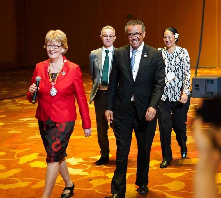 Dr Yedros Adhanom Ghebreyesus at the ICN 2019