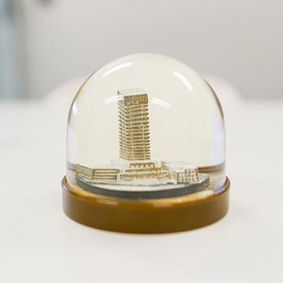 UTS Tower snow dome