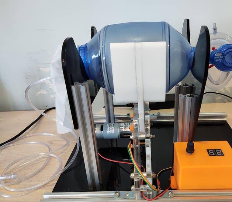 A ventilator with IoT capabilities