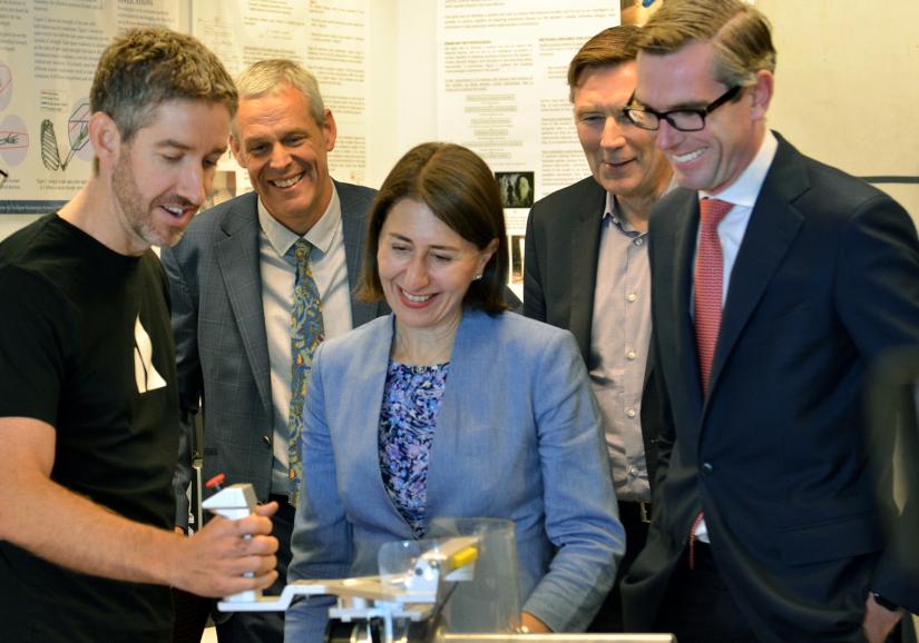 Atlassian co-founder and NSW Premier at UTS 2019