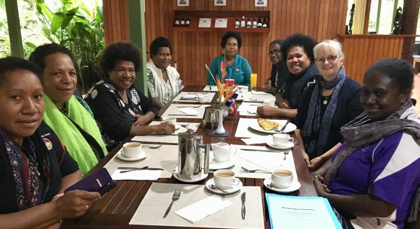 WHOCC Dinner with PNG Midwives and Nurses