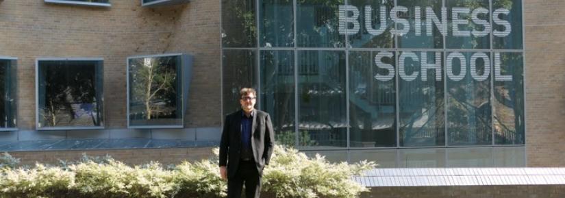 Carl Rhodes outside UTS Business School