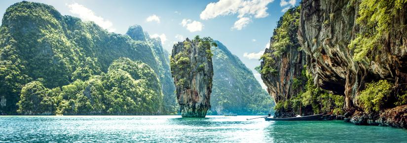 rock formations in the sea