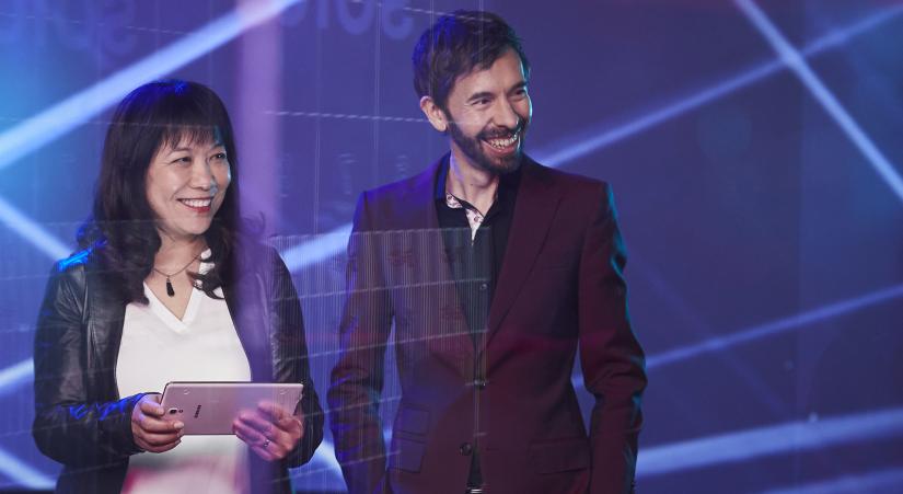 Photo of Fang Chen and Adam Berry