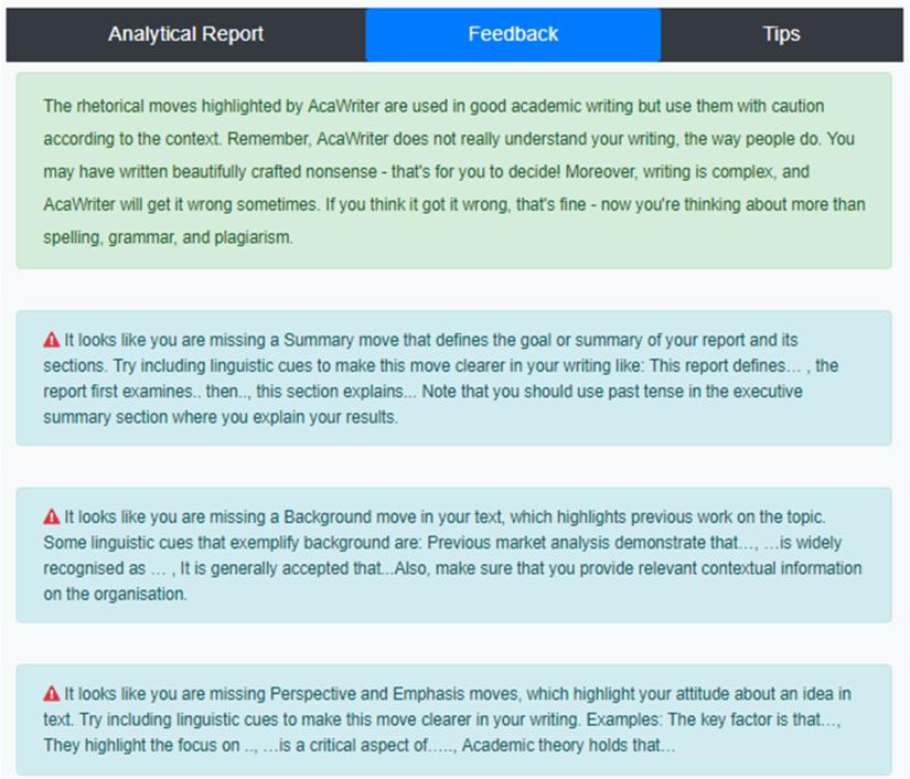 Feedback tab_Acc