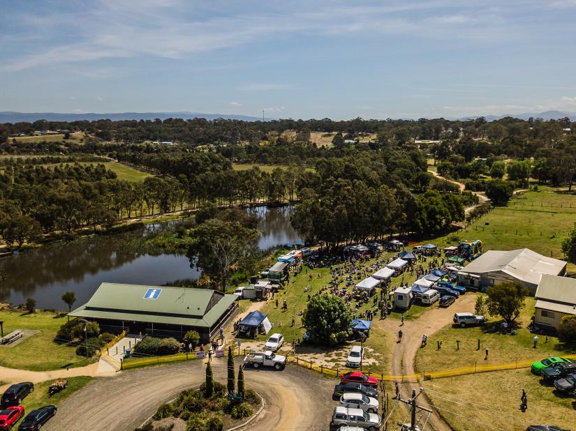 Heyfield Aerial Shot