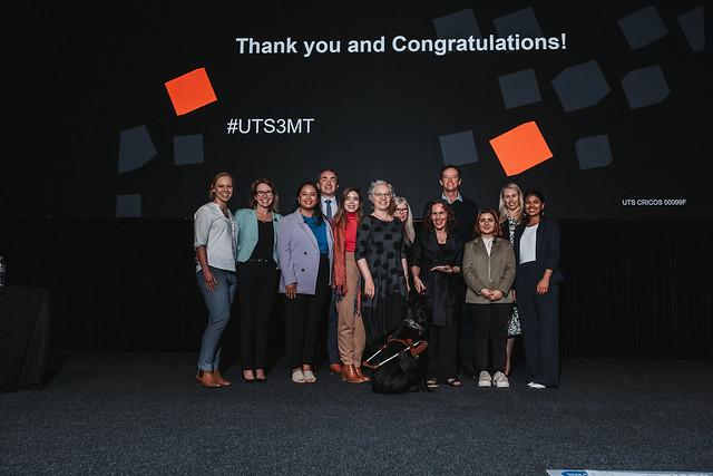 3MT Finalists, judges and MC