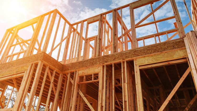 New house construction. Image: ungvar / Adobe