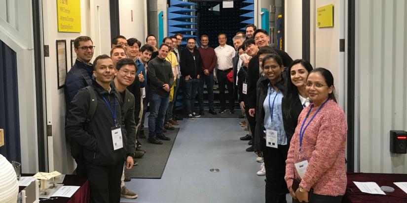 Conference group visiting UTS Tech Lab