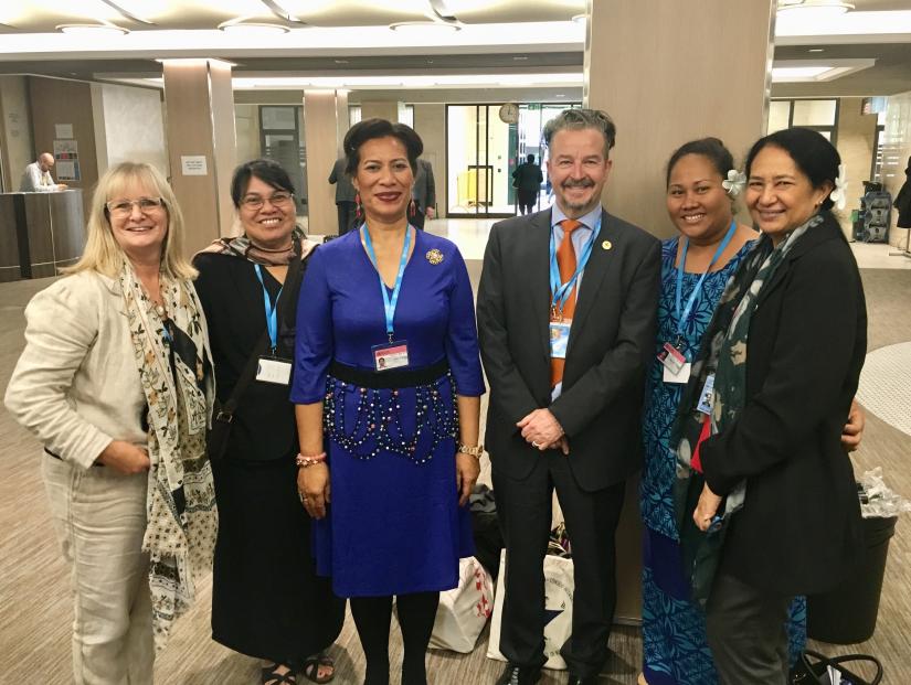 WHOCC Pacific Colleagues at event